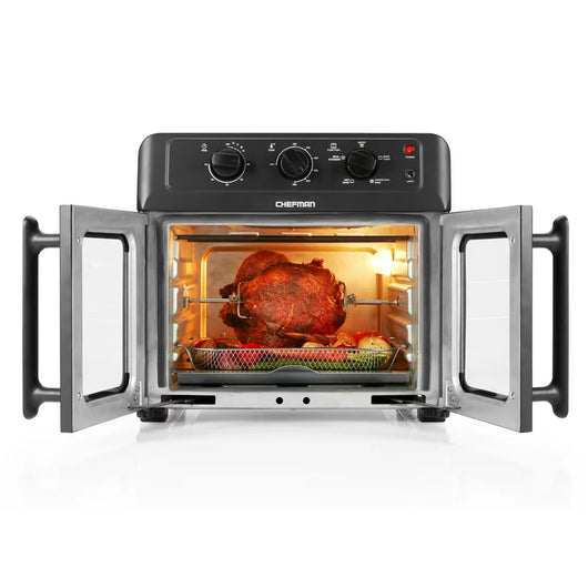 Chefman French Door Air Fryer + Oven, 26 Quart**New in box**