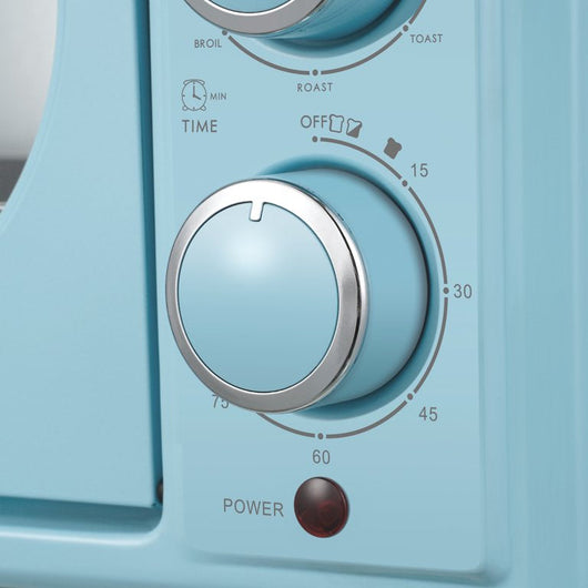 Galanz 0.9 Cu. ft. Retro Bebop Blue Convection Toaster Oven!  -Brand new in the box