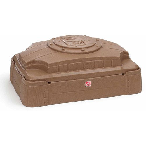 Step2 Play and Store Kids Sandbox with Cover and Four Molded Seats**New in Box**