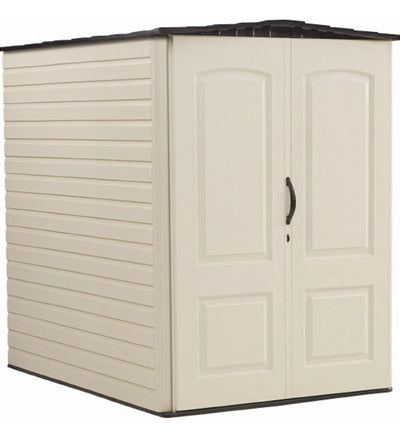 Rubbermaid - Large weatherproof resin shed for outdoor and gardens Model Roughneck!  -Brand new in the box (5’x6’)