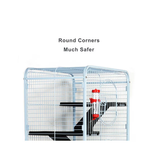 Yaheetech 52" 6 Level Indoor Ferret and Small Animal Cage, White**New in box**