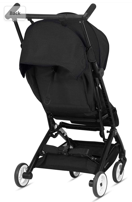 Cybex Libelle Stroller UltraLightweight Stroller Small Fold Stroller Hand Luggage Compliant Compact Stroller Fits Car Seats Sold Separately Infants 6 Months+, Deep Black/ new in box
