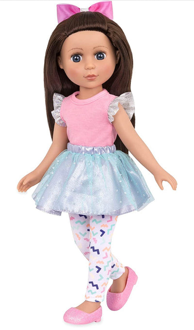 Glitter Girls – Purple Convertible Car & 14-inch Poseable Doll Candice- NEW IN BOX!!!