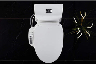 Luxe Bidet Luxelet Electric Bidet Seat for Elongated Toilets with Warm Air Dryer and Temperature Control  NEW IN BOX