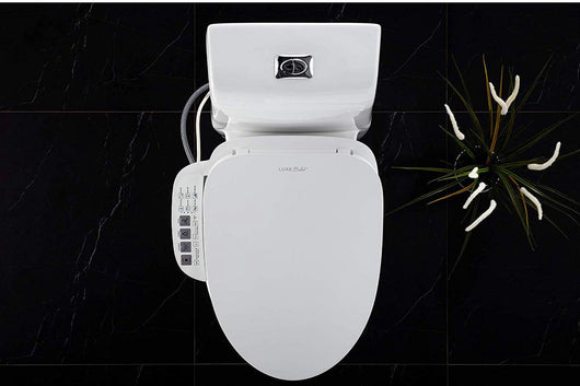 Luxe Bidet Luxelet Electric Bidet Seat for Elongated Toilets with Warm Air Dryer and Temperature Control  NEW IN BOX