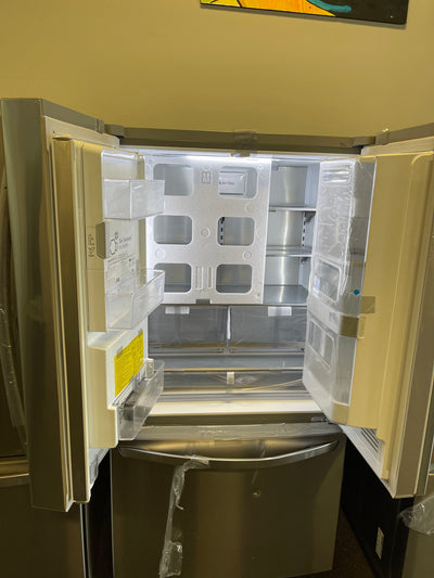 LG 24 cu. ft. Smart wi-fi Enabled InstaView™ Door-in-Door® Counter-Depth Refrigerator with Craft Ice™ Maker LRFVC2406S- new / scratch and dent unit