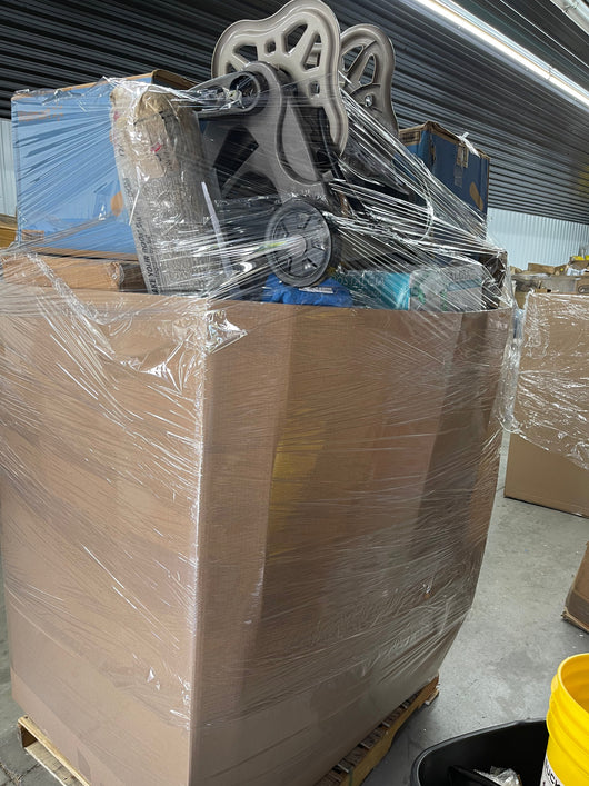 JUMBO EXTRA TALL LIQUIDATION PALLET- number 8892