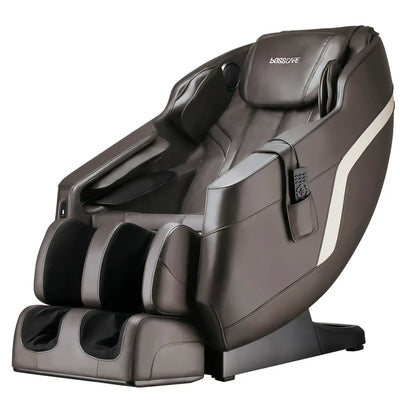 BOSSCARE Assembled Massage Chair Recliner with Zero Gravity Full Body Massage Brown!  -Brand new and assembled (Has one small tear on the top of the back edge, photos shown)