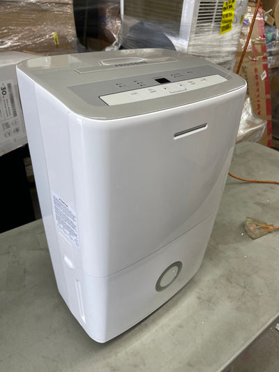 Slightly used Frigidaire 50 pint dehumidifier- manufactured in 2019- works great