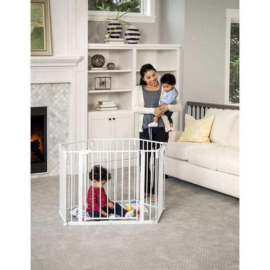 Regalo 6 Panel Super Wide Baby Gate and Play Yard, 2 in 1**New in Box**