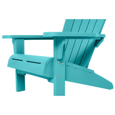 Keter Adirondack Chair, Resin Outdoor Furniture, Brown**New in Box**