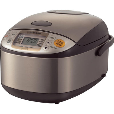 Zojirushi NS-TSC10 5-1/2-Cup (Uncooked) Micom Rice Cooker and Warmer, 1.0-Liter**New in box**