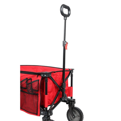 Ozark Trail Utility Wagon With Tailgate & Extension Handle, Red**New in box**