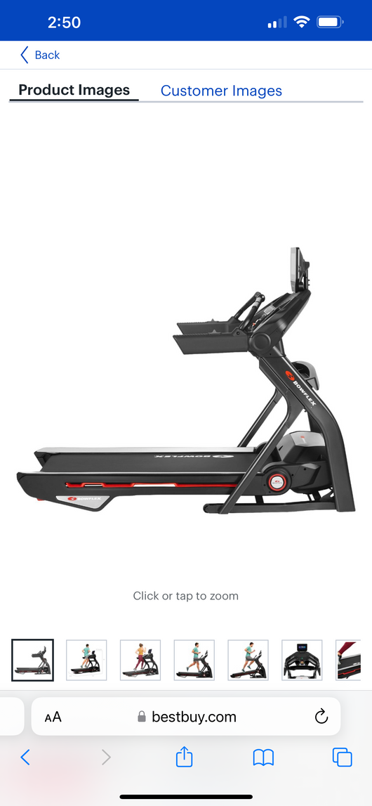 Bowflex Treadmill T10!   -Brand new & Assembled -(MUST BRING TRUCK OR TRAILER FOR PICK UP - WILL NOT UNASSEMBLE)
