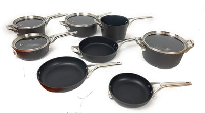 Calphalon Premier 12-piece Hard Anodized Space Saving Cookware!! NEW IN BOX!!