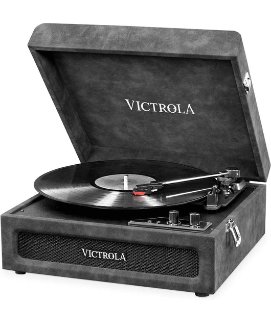 Victrola Brooklyn Special Edition 3-in-1 Bluetooth Suitcase Record Player with 3-Speed Turntable- NEW IN BOX!!!