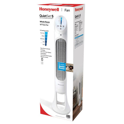 Honeywell QuietSet Tower Whole Room Tower Fan**New in Box**
