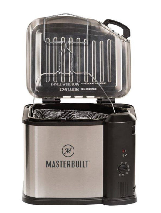 Masterbuilt 10 Liter XL Electric Fryer, Boiler, Steamer in Silver- NEW IN BOX!!!!