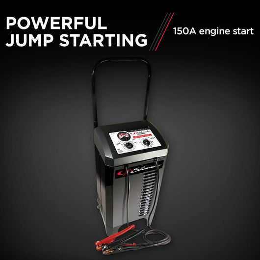 Schumacher SC1437 150/25/6 Amp Manual Wheel Charger with Engine Start**New in box**