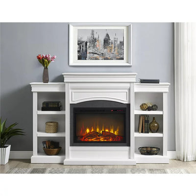 Ameriwood Home Lamont Mantel Fireplace, White! (New in box)