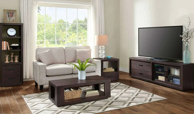 Better Homes & Gardens Steele Coffee Table with Lower Shelf, Espresso- NEW IN BOX!!!