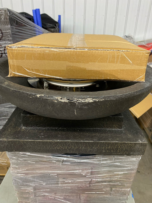 Newcastle 20 lb. LP Firebowl- NEW OUT OF BOX!!!! (Minor chipping from shipping, will not affect performance!)