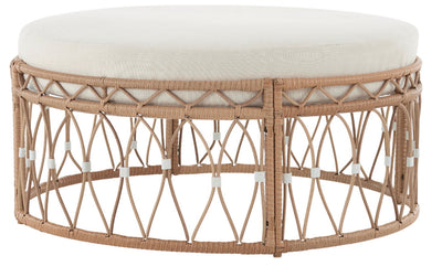 Better Homes & Gardens Lilah Outdoor Wicker 4-Piece Stationary Conversation Set, Off-White!! NEW IN BOX!!