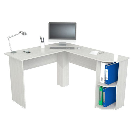 Inval Merlin Melamine L-Shape Office Desk**New in Box**