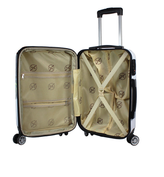 World Traveler Butterfly 2pc Luggage Set (new)