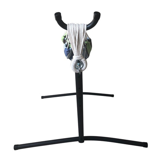 Mainstays Mainstays Blue Striped Hammock with Metal Stand, Portable Carrying Case, Blue Color**New in Box**