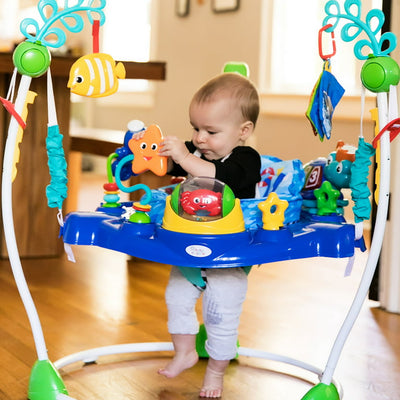 Baby Einstein Neptune's Ocean Discovery Activity Jumper, Ages 6 months +- new in box