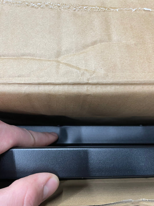 Amazon Basics Foldable Metal Platform Bed Frame with Tool Free Setup, 14 Inches High, Full, Black**New,dented from shipping**