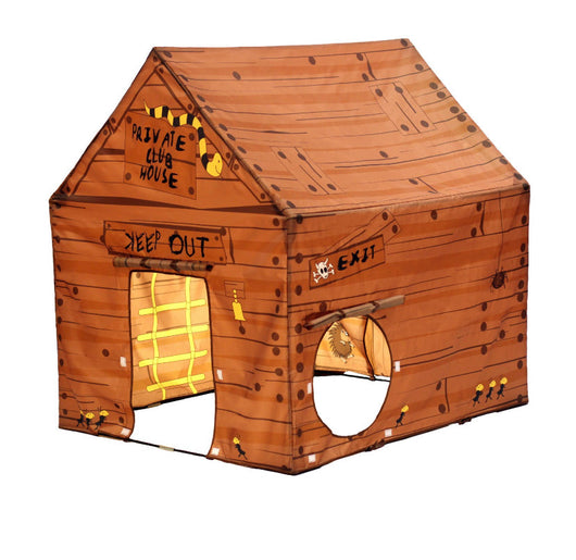Pacific Play Tents Club House Tent, Brown- NEW IN BOX!!!