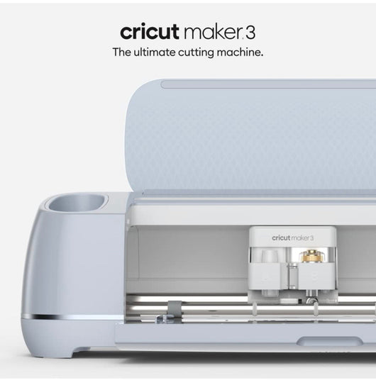 Cricut Maker 3 - Smart Cutting Machine, 2X Faster & 10X Cutting Force, Matless Cutting with Smart Materials, Cuts 300+ Materials, Bluetooth Connectivity, Compatible with iOS, Android, Windows & Mac- new in box