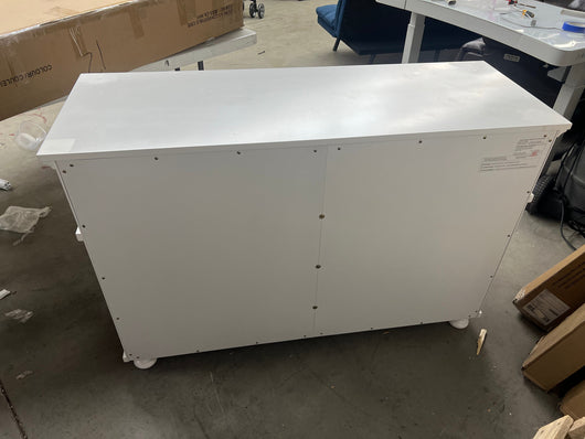 Caramia Kids Carlie 3-piece Nursery Furniture Set, White!! BRAND NEW, DRESSER IS FULLY ASSEMBLED NOT IN A BOX HAS VERY MINOR SCUFFS ON TOP FROM SHIPPING, CRIB IS NEW IN THE BOX!!