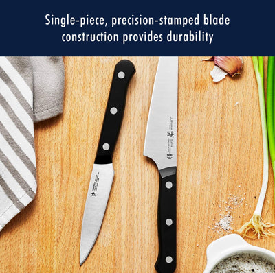 HENCKELS Solution Razor-Sharp 15-pc Knife Set, German Engineered Informed by 100+ Years of Mastery, Chefs Knife!! NEW OUT OF BOX!!