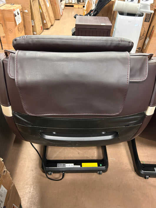 BOSSCARE Assembled Massage Chair Recliner with Zero Gravity Full Body Massage Brown!  -Brand new and assembled (Has cracked plastics on the back and is missing remote holster)