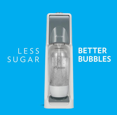 SodaStream Fountain Home Soda Maker Kit- Slightly Used but clean!, Test and Works Very Well!