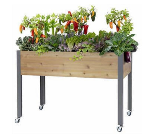 CedarCraft Self-watering Planter 21"x47"x32"- NEW IN BOX!!!