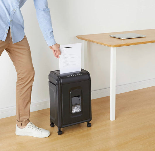 Amazon Basics 8-Sheet High-Security Micro-Cut Shredder with Pullout Basket- NEW IN BOX!!!