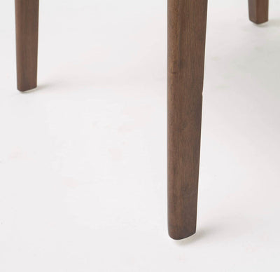Christopher Knight Home Anise Leather / Walnut Dining Chairs, 2-Pcs Set, Dark Brown / Walnut Finish- NEW IN BOX!!!