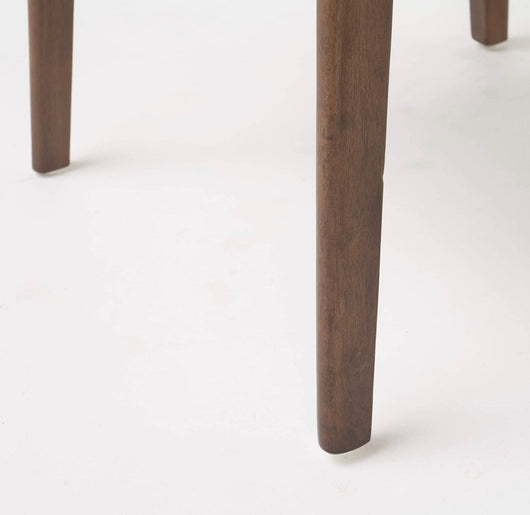 Christopher Knight Home Anise Leather / Walnut Dining Chairs, 2-Pcs Set, Dark Brown / Walnut Finish- NEW IN BOX!!!