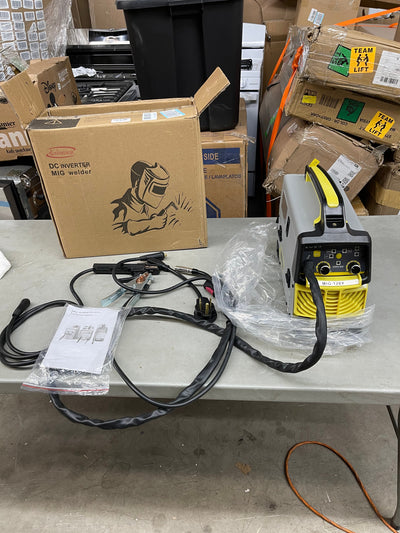 S Simder MIG-120Y 140Amp 110V 220V Gasless MIG/Stick 2 in 1 Welder- new in box