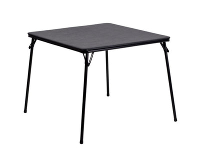 Flash Furniture Black Folding Card Table - Lightweight Portable Folding Table with Collapsible Legs- NEW IN BOX!!!