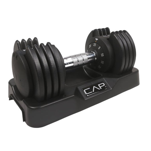 CAP Barbell 25 Lb. Adjustable Dumbbell, Quick Select 5-25, Single*New in Box*