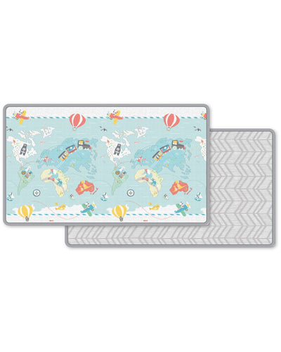 Doubleplay Reversible Playmat, Little Travelers- new in box