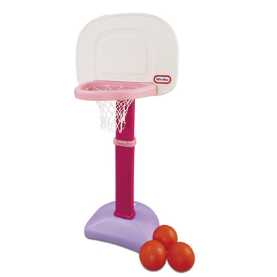 Little Tikes Easy Score Basketball Set, Pink, 3 Balls**New in box**