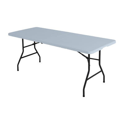 Peakform 6-Foot Centerfold Table, Gray! New!
