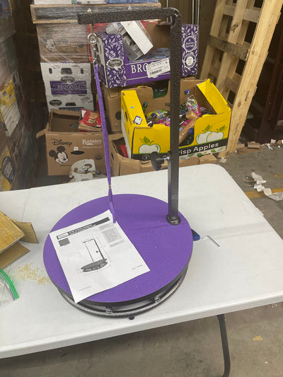 Master Equipment Small Dog & Cat Grooming Table, Purple- new / assembled