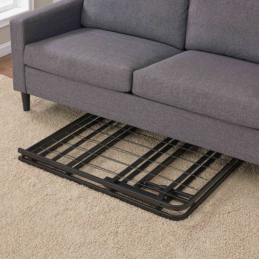 Mainstays 14" High Profile Foldable Steel Twin Platform Bed Frame, Black!  -Brand new in the box
